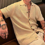 Solid Casual Knit Shirt