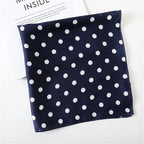 Dot Print 50cm Square Scarf