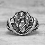 St. Michael Amulet Ring