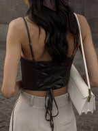 Stylish Backless Tank Top
