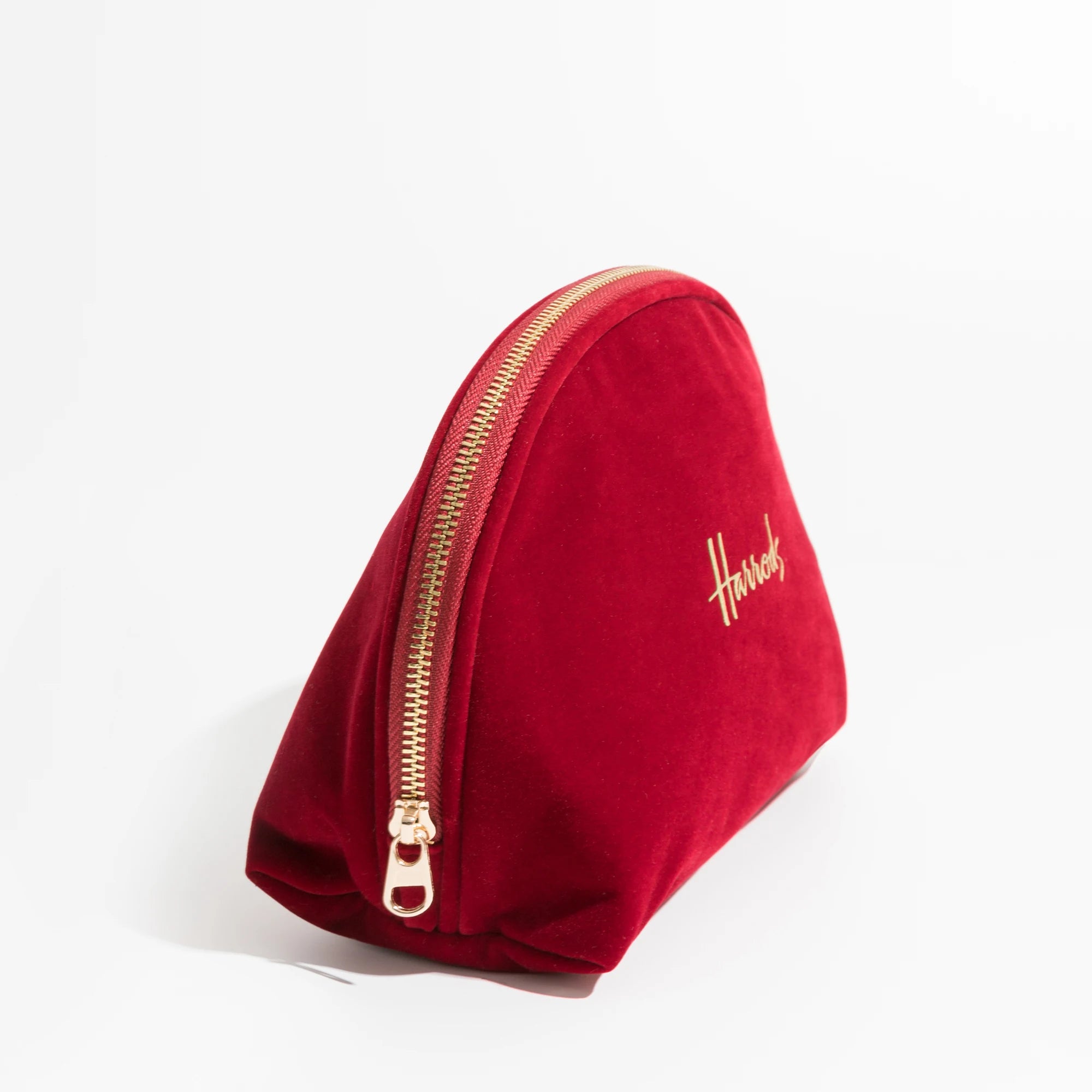 Velvet Letter Clutch