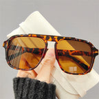 Sporty Vintage Frame Glasses