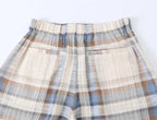 Guobioziy Mesh Bow Straight-Leg Pants