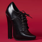 Women Lace-Up Party Pumps