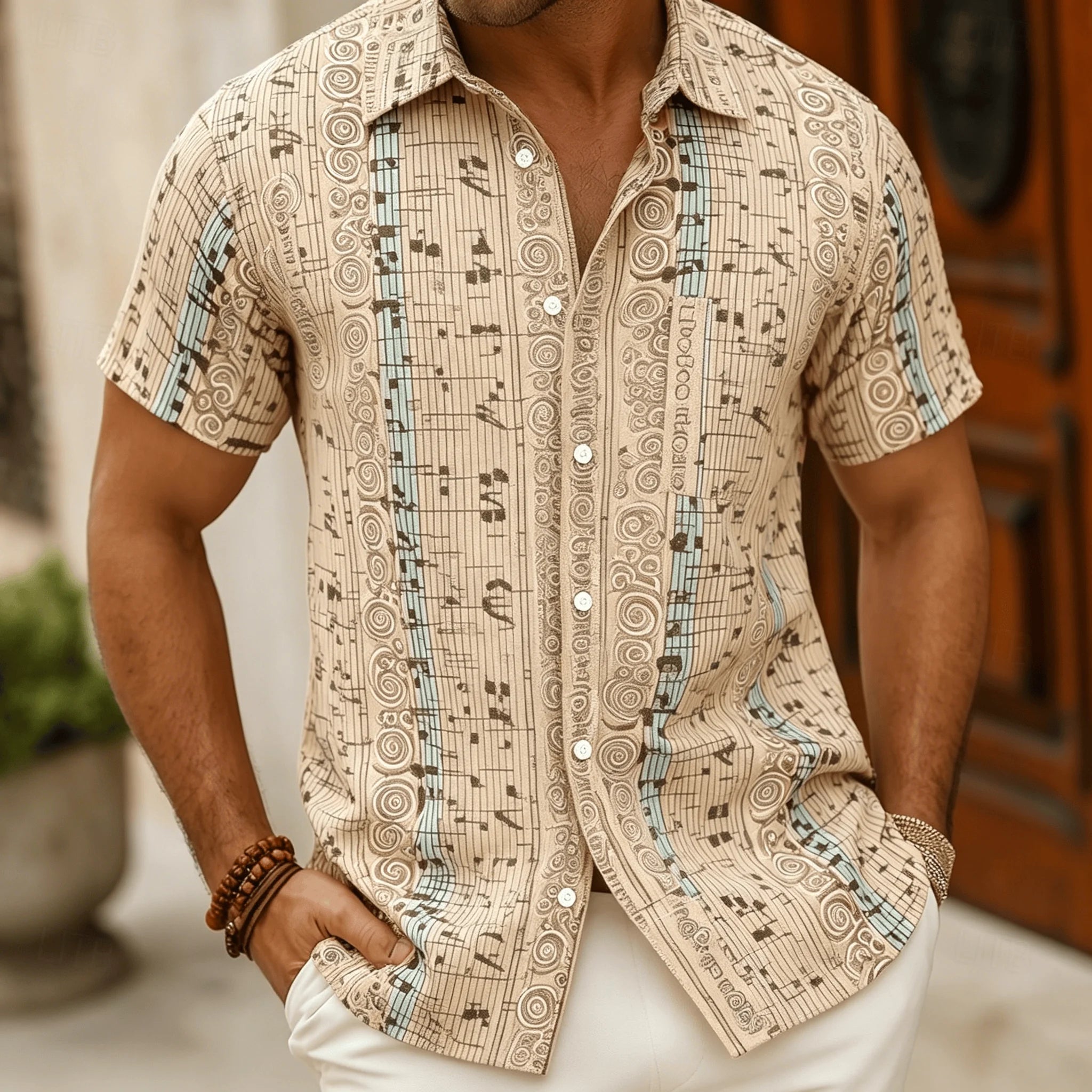 Abstract Party Beach Shirt