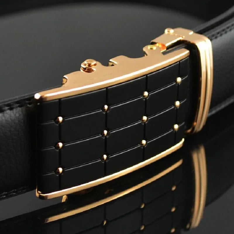 Genuine Leather Automatic Belt 2026