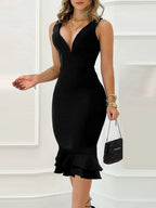 Summer Print Bodycon Dress
