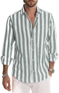 Solid Linen Office Shirt