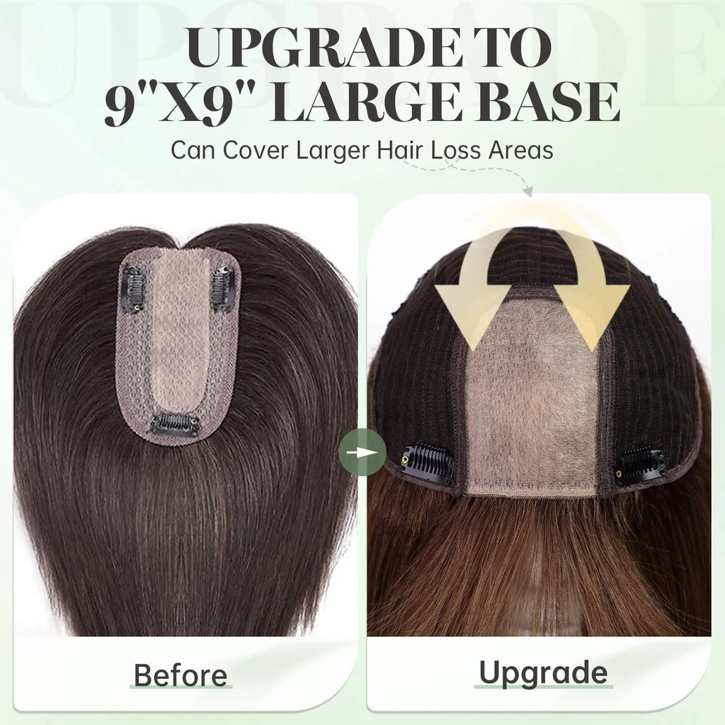Remy Hair Topper