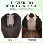 Remy Hair Topper