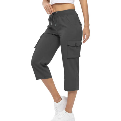 Women's Casual Cargo Capris