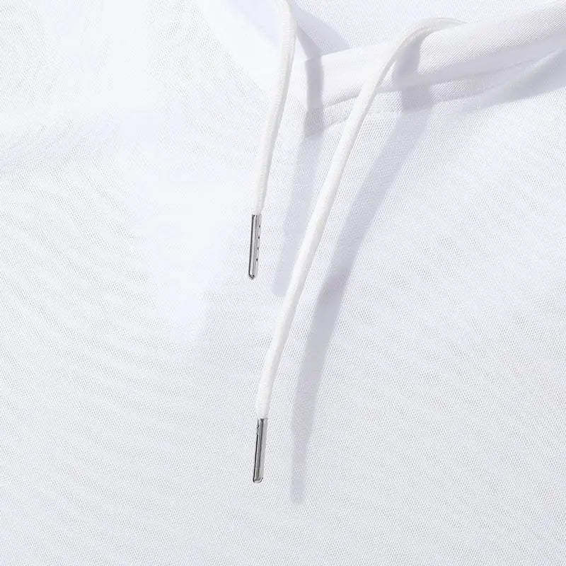 Hooded Drawstring Fitness Vest