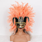 Feather Masquerade Party Mask