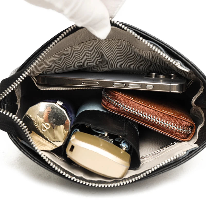 Genuine Leather Crossbody Bag