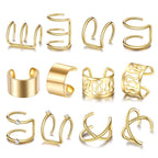 Crystal Clip Ear Cuffs