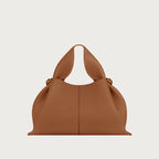 Pleated Leather Crossbody Bag