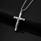 Mprainbow Crucifix Cross Necklace