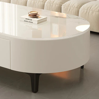 Modern Oval Coffee Table