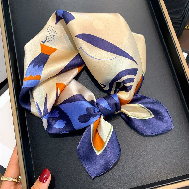 Real Silk 53cm Square Scarf