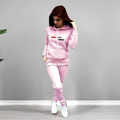 Hooded Tracksuit Set