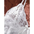 Transparent Tulle Nightgown Set