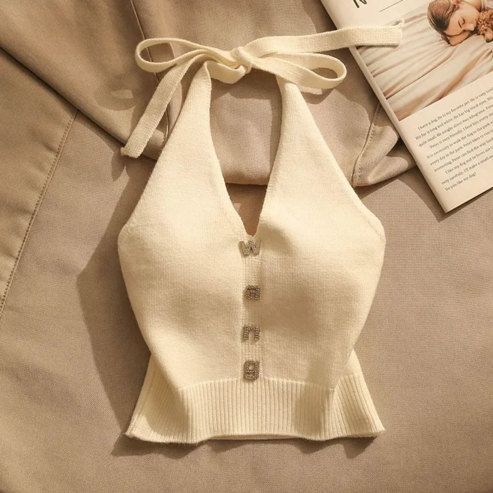 Chic Ribbed Crop Tank