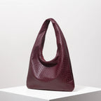 PU Half Moon Shoulder Bag