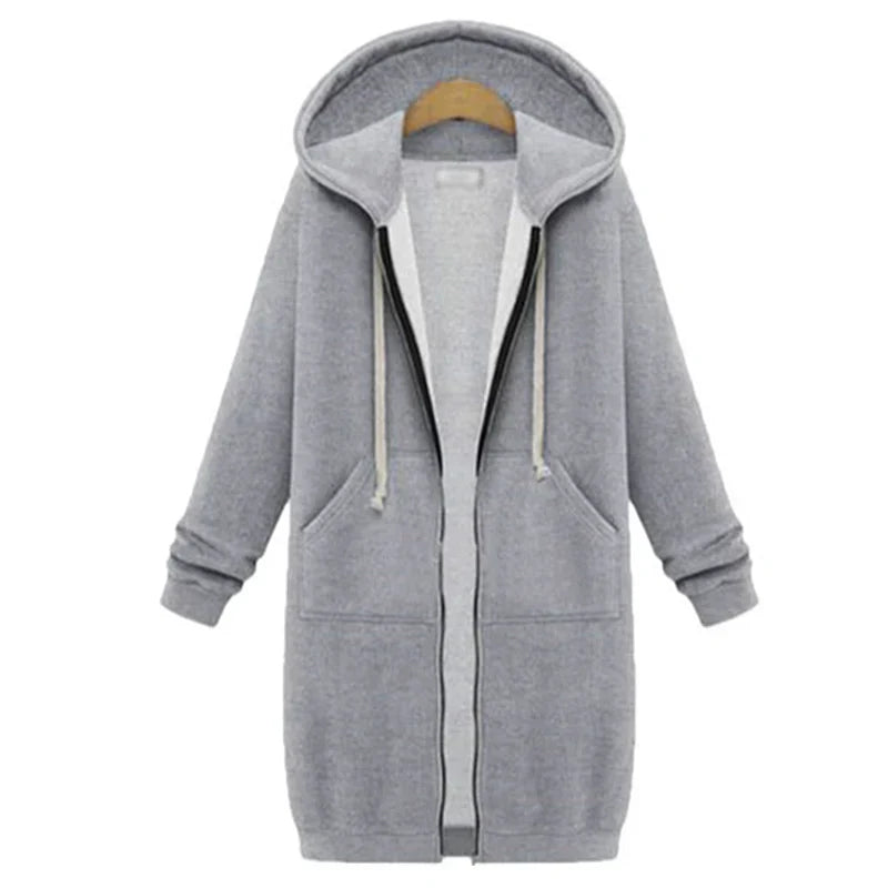 Women’s Thick Hooded Sweatshirt Dress