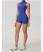 High Waist Scrunch Sports Jumpsuit