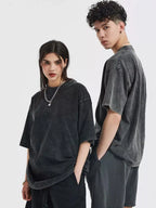Knit Solid Crew Neck True-To-Size Fit T-Shirt