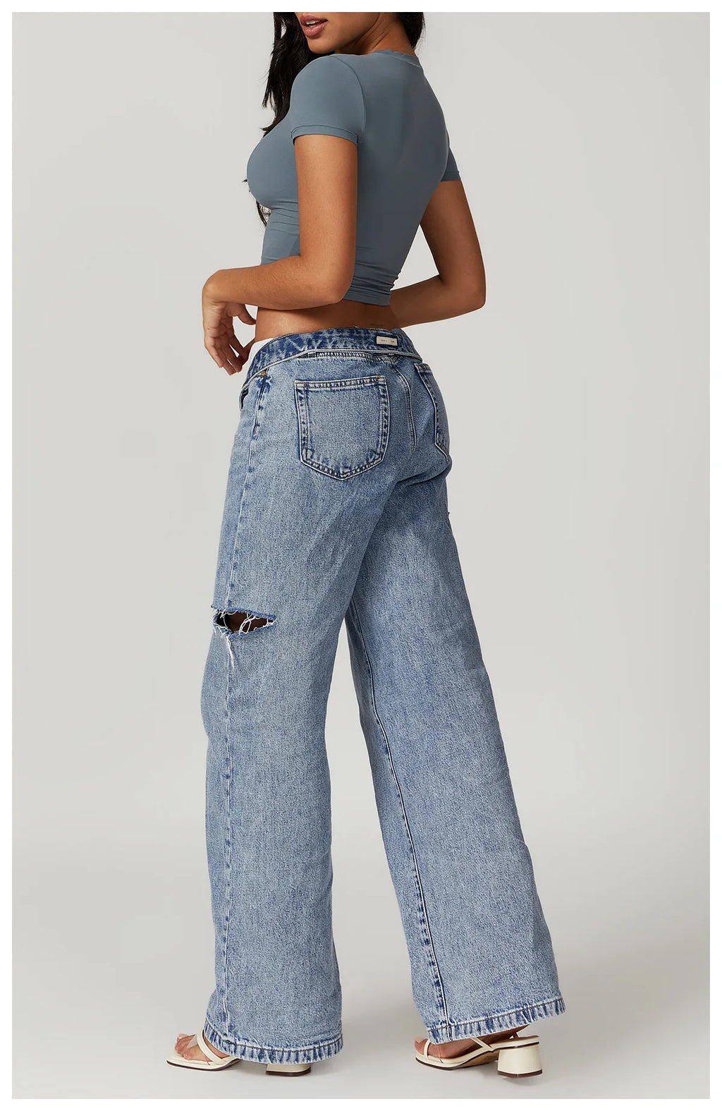 Nylon Short Sleeve True-To-Size Fit Crop Top