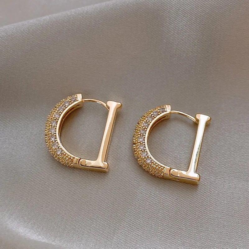 Elegant Gold Tassel Earrings