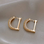 Elegant Gold Tassel Earrings