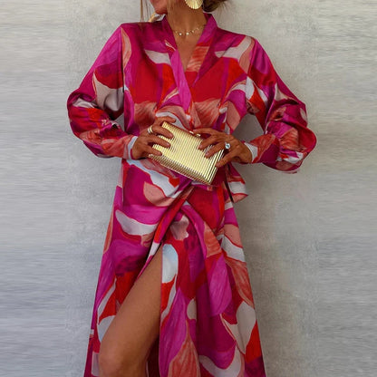 Fashion Printed Maxi Dress