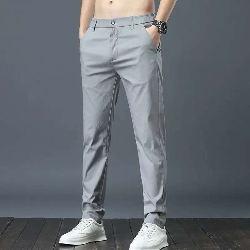 Ice Silk Slim Golf Sports Trousers