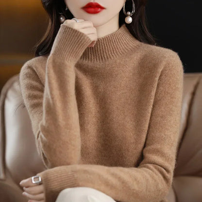 Basic Half-High Collar Sweater