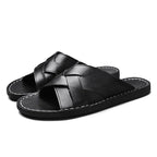 Handmade Leather Beach Slippers