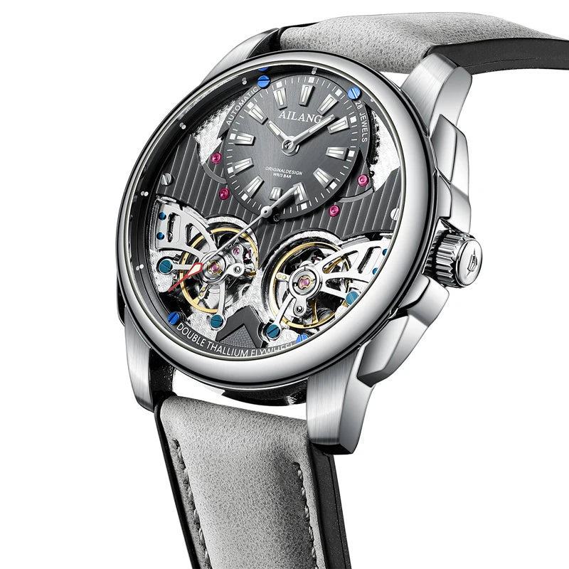 AILANG Tourbillon Leather Automatic Watch