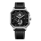 Yolako Square Leather Quartz Watch