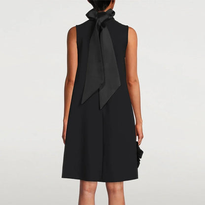 Sleeveless Patchwork Designer Dress