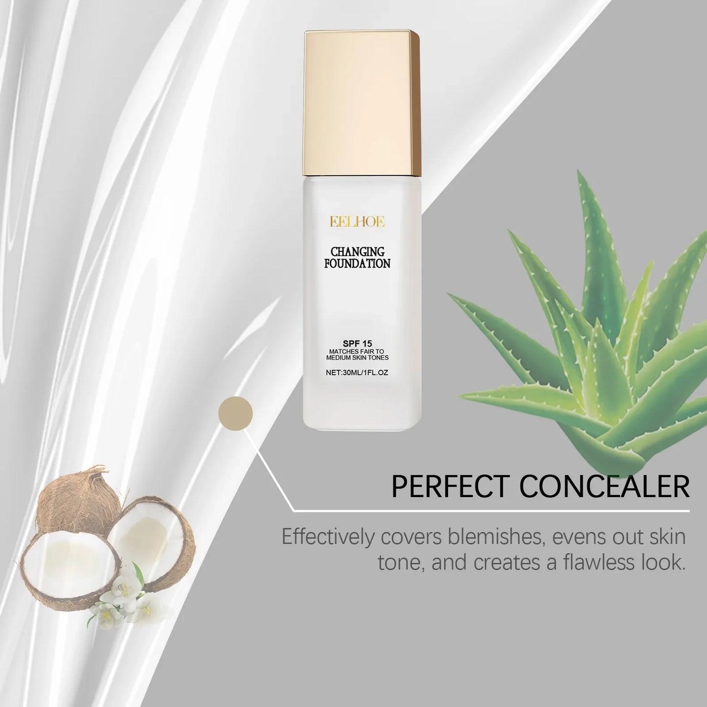 Colour Changing SPF 15 Foundation