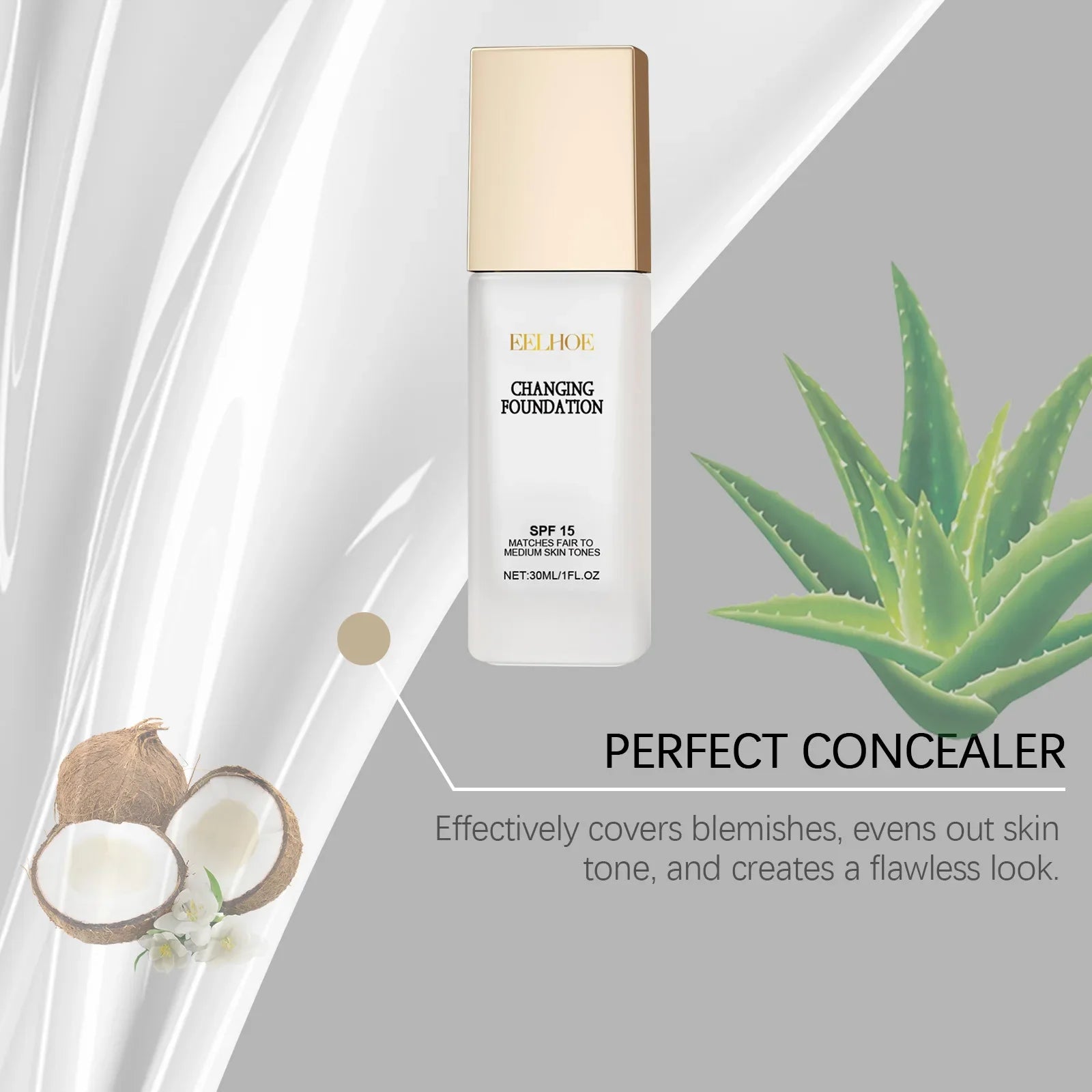 Colour Changing SPF 15 Foundation