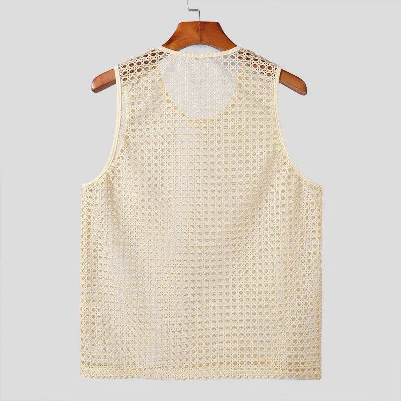 Vacation Hollow-Out Tank