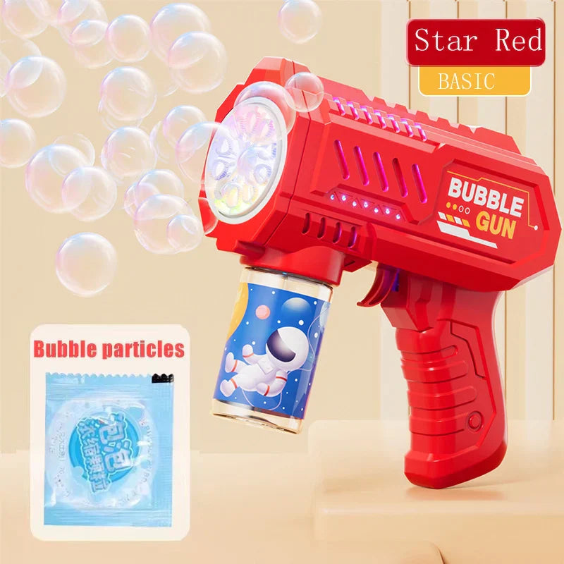 Automatic bubble gun