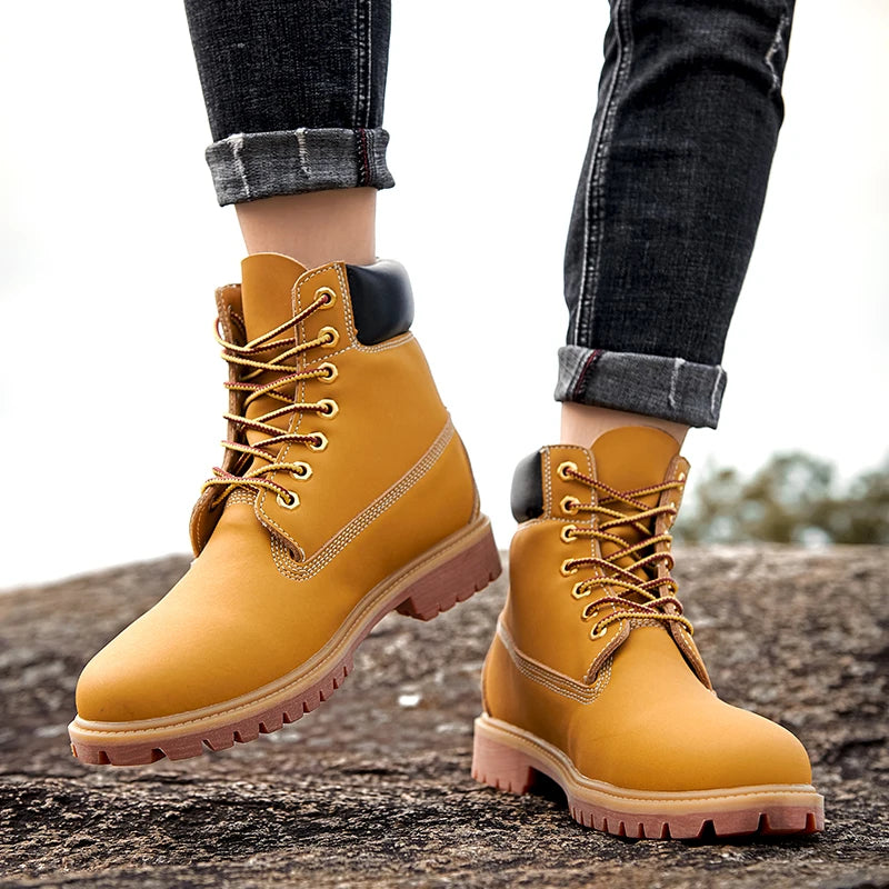 High-Top Ankle Boots