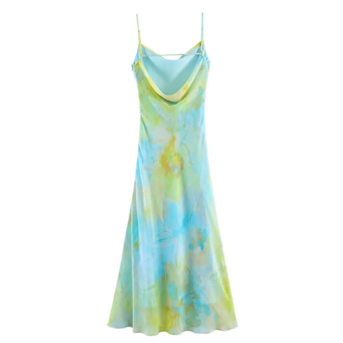 Floral Backless Cami Dress
