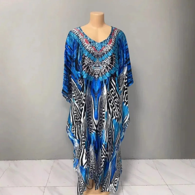 Loose Waist Long Dress