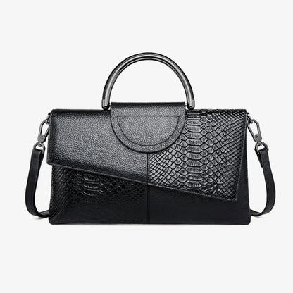 Alligator Pattern Crossbody Bag