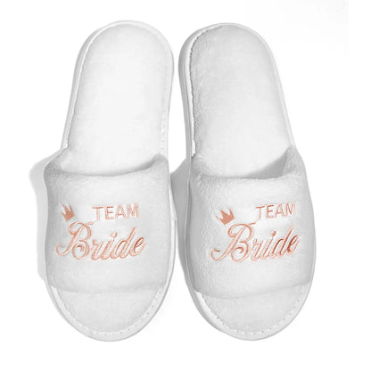 Bride Bridesmaid Wedding Slippers