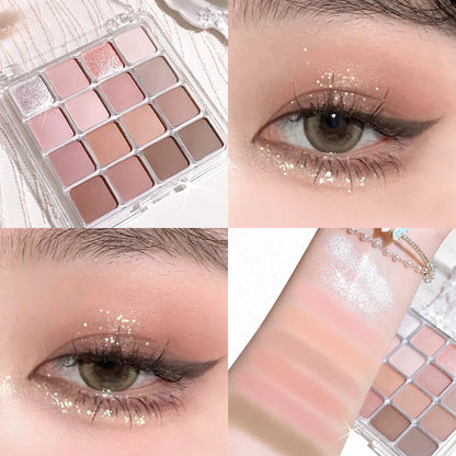 Sixteen-Color Magic Eyeshadow